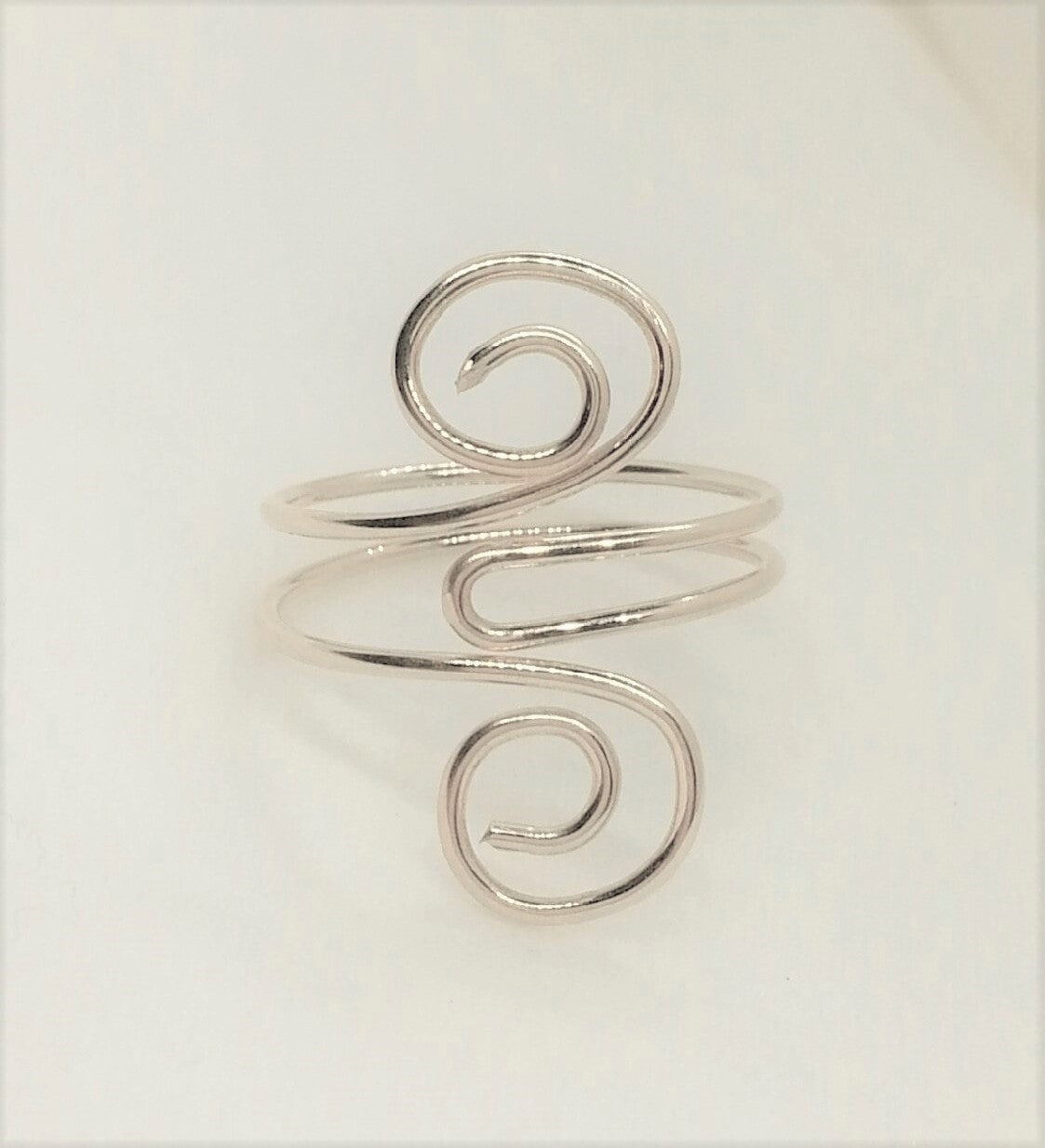 Toe Ring - 14 k Gold Filled or Sterling Silver - Adjustable