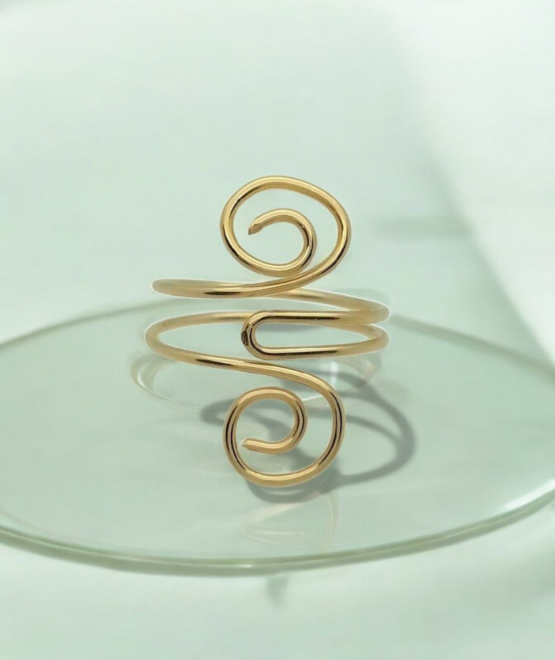 Toe Ring - 14 k Gold Filled or Sterling Silver - Adjustable