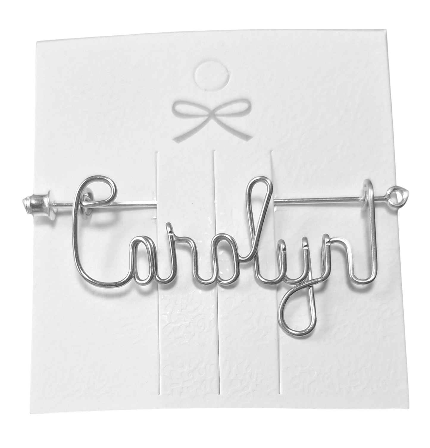 Personalized Hat Pin -Name Pin, Sports Pin - Boyfriend Girlfriend Name Personalized Any Name Club or Nickname