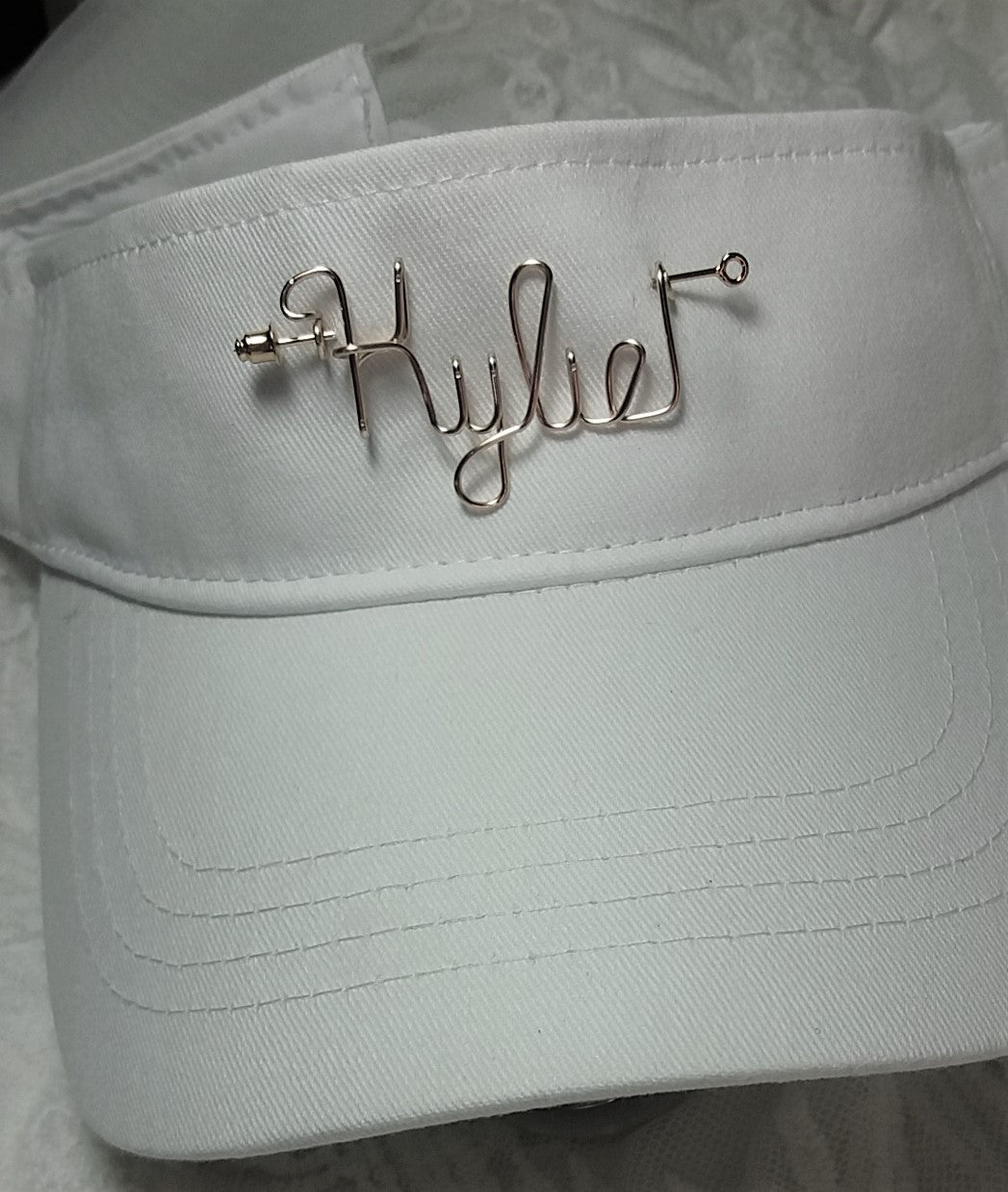 Personalized Hat Pin -Name Pin, Sports Pin - Boyfriend Girlfriend Name Personalized Any Name Club or Nickname