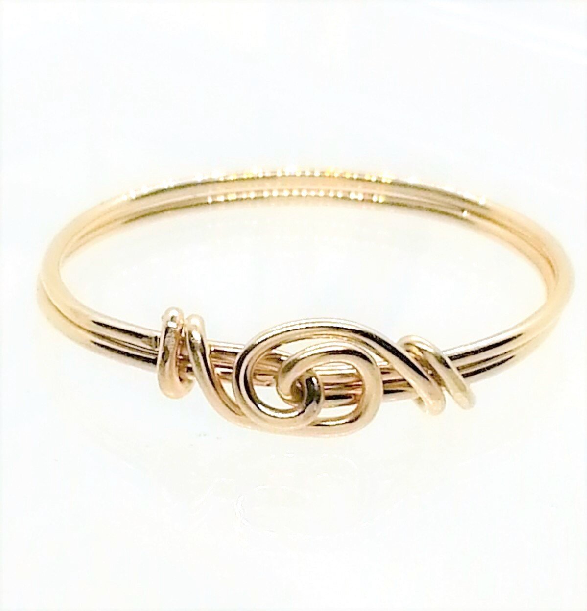 Thumb Ring - Ring 14 kt Gold Filled Ring Sizes 4 - 12