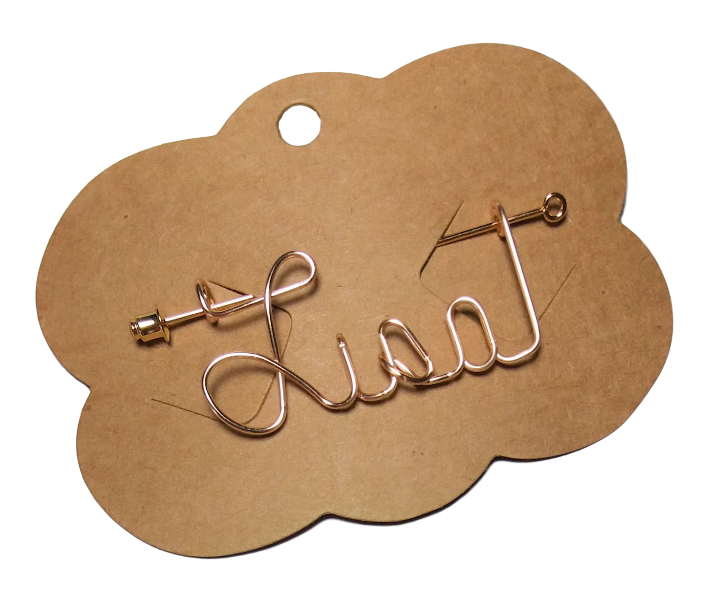 Personalized Hat Pin -Name Pin, Sports Pin - Boyfriend Girlfriend Name Personalized Any Name Club or Nickname