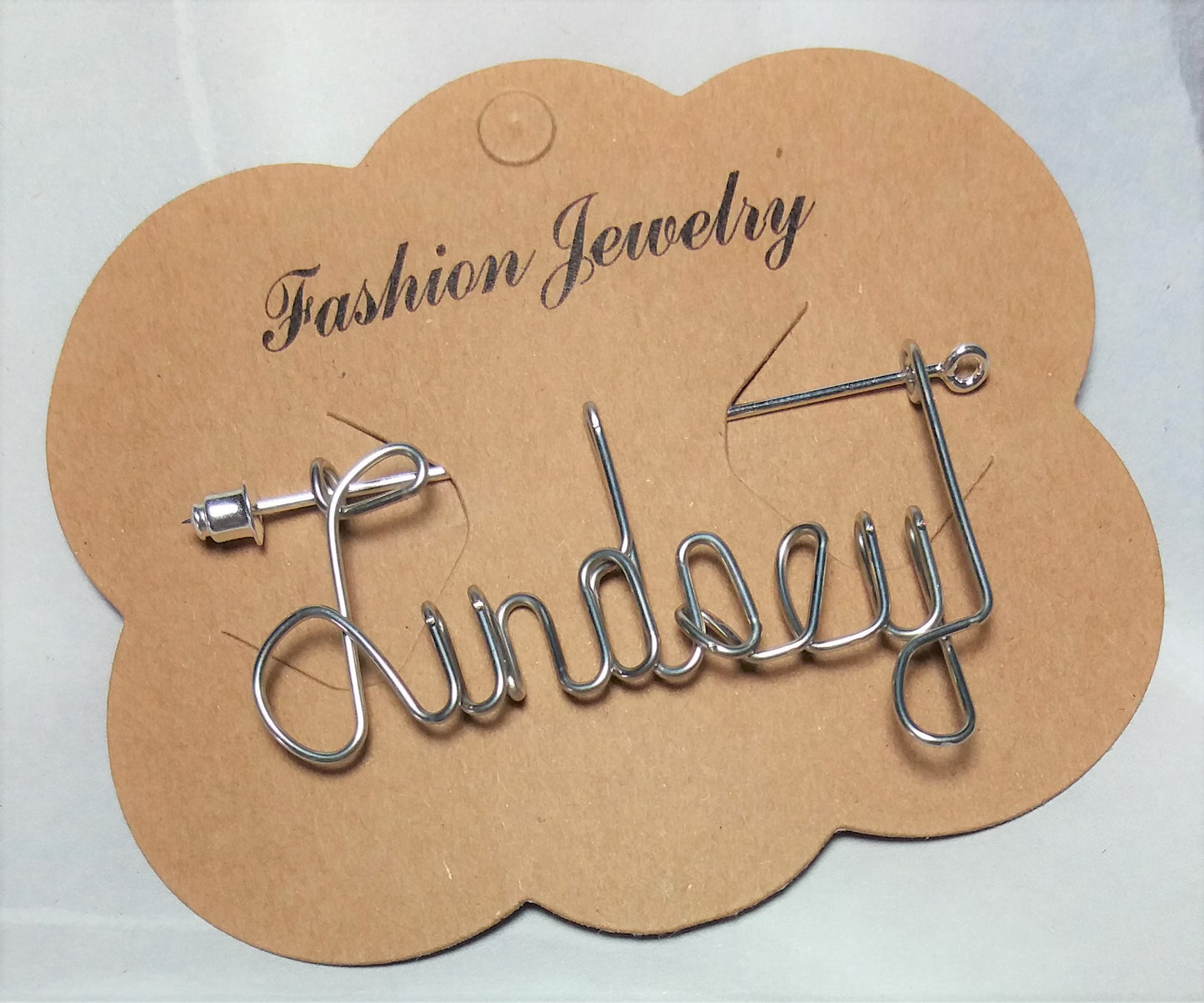 Personalized Hat Pin -Name Pin, Sports Pin - Boyfriend Girlfriend Name Personalized Any Name Club or Nickname