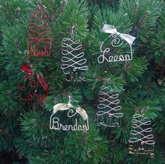 Name Personalized Christmas Ornaments